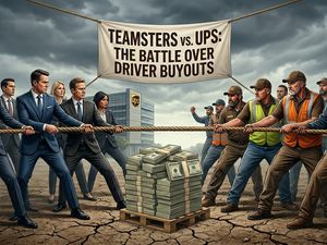 Featured image for Signed, Sealed, Resigned? Teamsters and UPS Reach Buyout Agreement